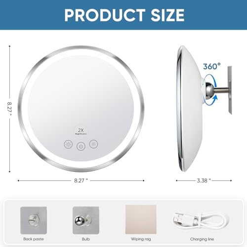 KEDSUM Ultimate Heated Shower Mirror