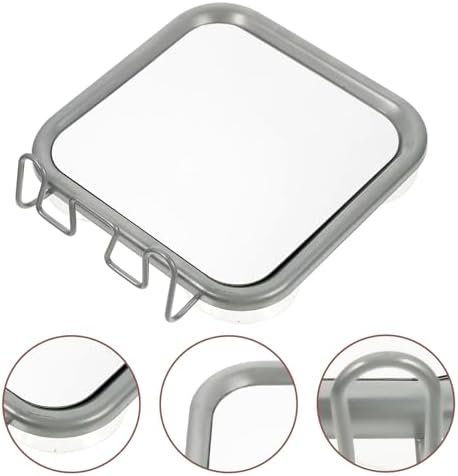 Fogless Shower Mirror for Shaving Strong Suction Compact Design