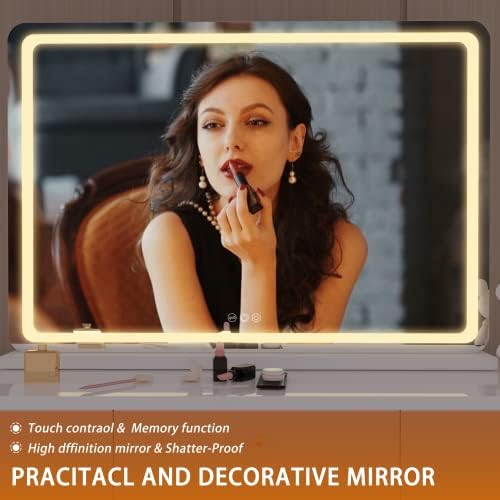 32 x 22 Vanity Mirror with Lights