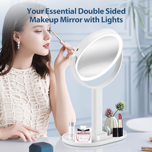Double-Sided Makeup Mirror 20X with 8IN Size