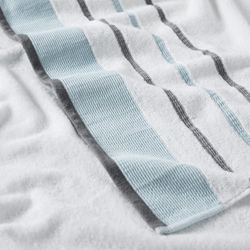 Luxurious Bath Towel Set with Eucalyptus Grey
