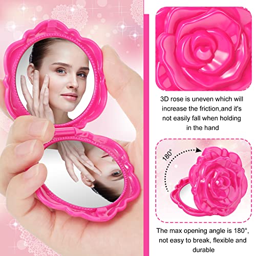 Compact Rose Mirrors for Weddings Travel