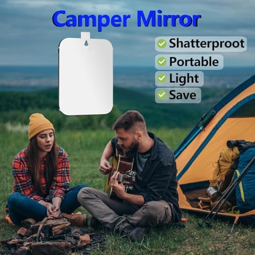 Frameless Medium Shower Mirror