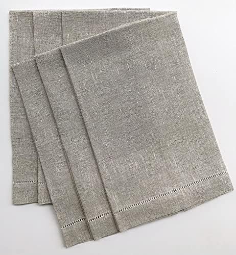 Luxury Linen Hand Towels Set - 14x22