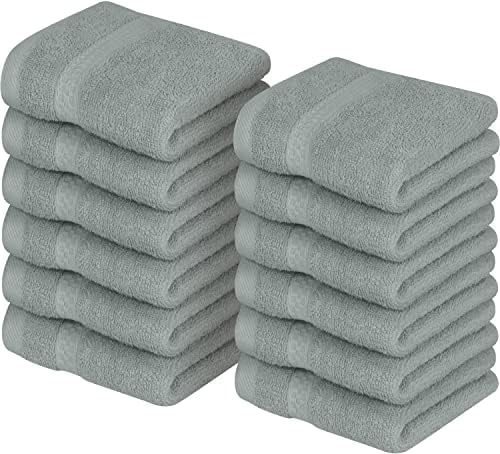 Utopia Towels 12-Pack Premium Wash Cloth Set 12x12