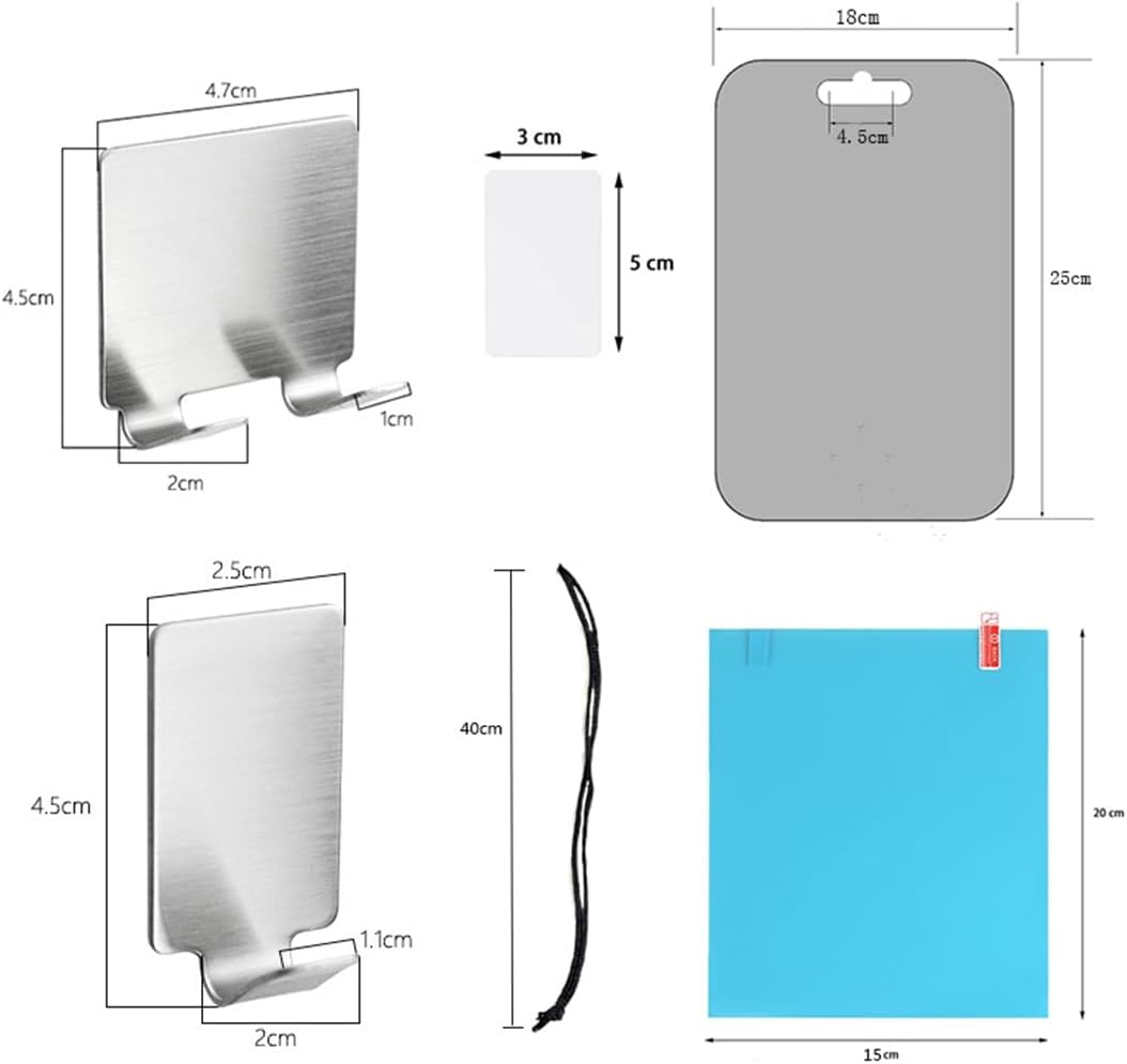 Premium Anti-Fog Mirror for Smooth Grooming