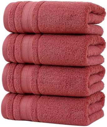 Valentines Day Special 4-Piece Hand Towels Soft Quick Dry