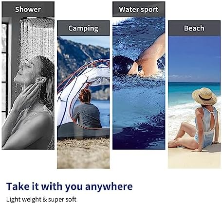 Sunset Harmonys Beachy Microfiber Bath Towel 52x32in