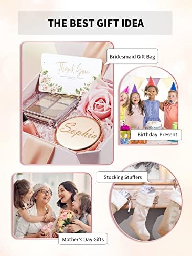 Getinbulk Compact Rose Gold Makeup Mirror for Purse