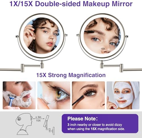 Professional Magnifying Mirror with Lights