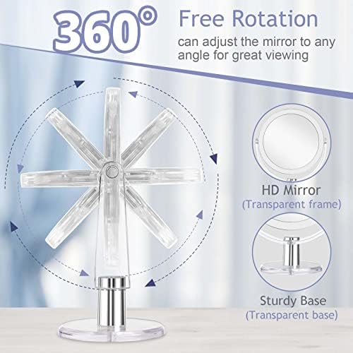 Vanity Mirror with Stand for Frequent Makeup