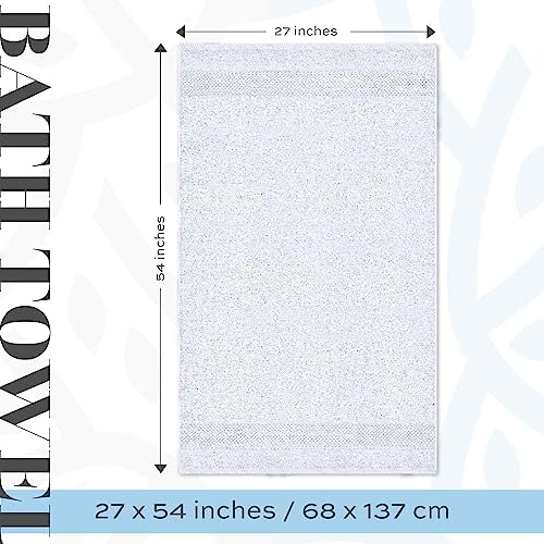 Luxury Bath Towels Set of 4