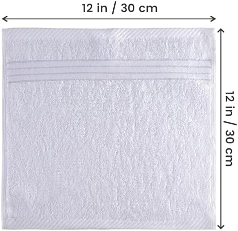 Premium 12-Pack Washcloth Set