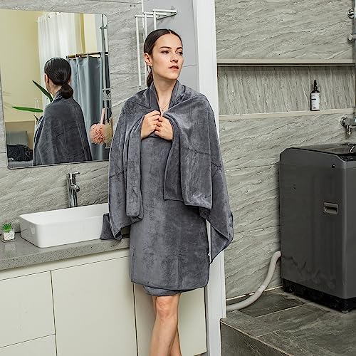 JML Microfiber Bath Towels Set Super Soft Absorbent and Durable