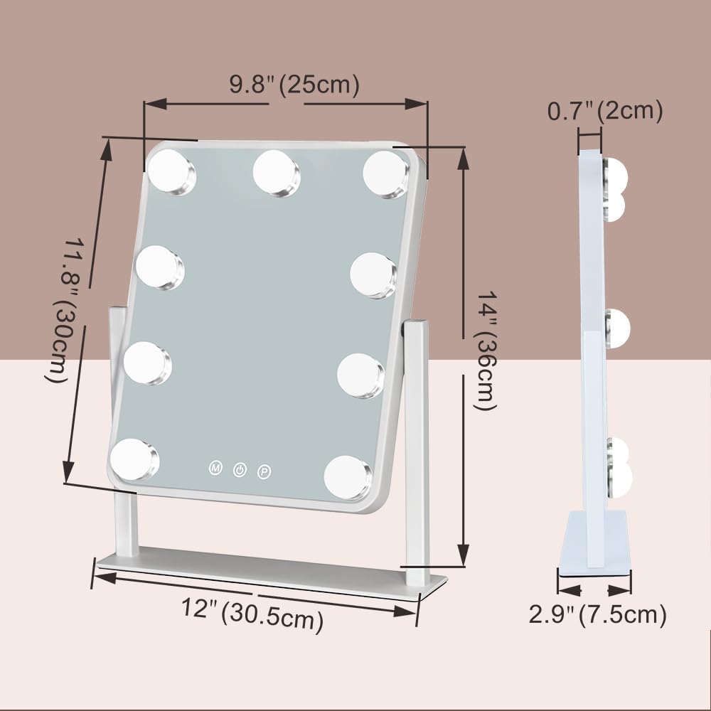 Perfect Vanity Mirror with LED Lighting