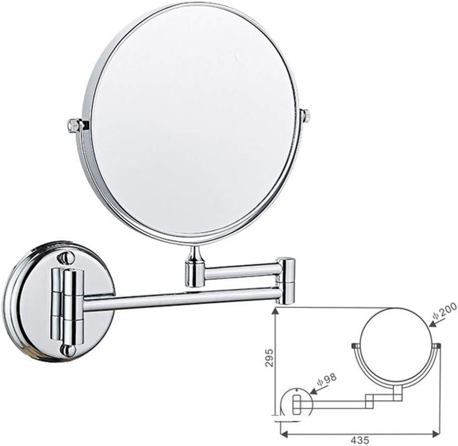 LCARY 1Pc Compact Foldable Vanity Mirror for Women