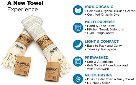 Organic Turkish Hand Towels