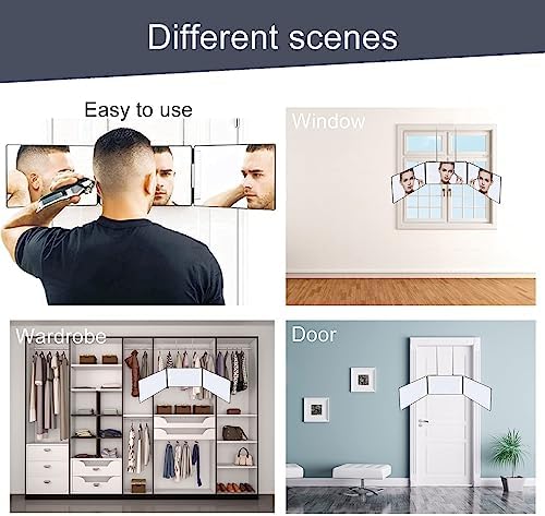 3-Way Mirror for Self-Haircut and Makeup