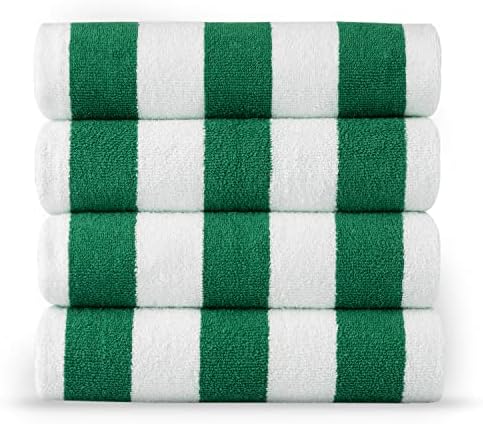 Large 100 Cotton Cabana Stripe Beach Towels for Adults