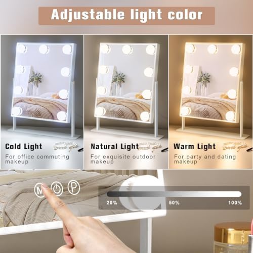 Leishe Vanity Mirror with Lights