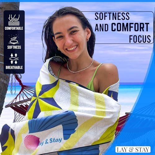 Lay Stay Sand-Free Summer Beach Towel