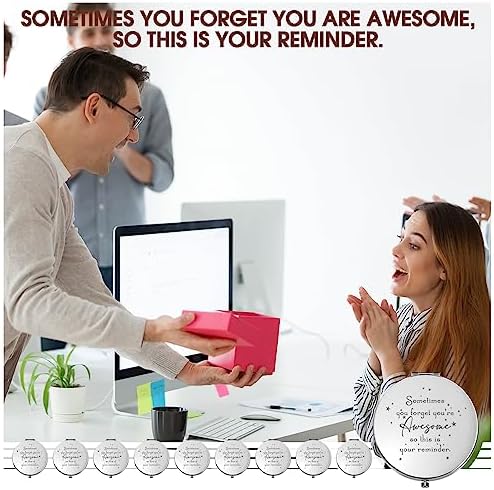 10-Piece Inspirational Compact Mirrors for Women and Appreciation Gifting