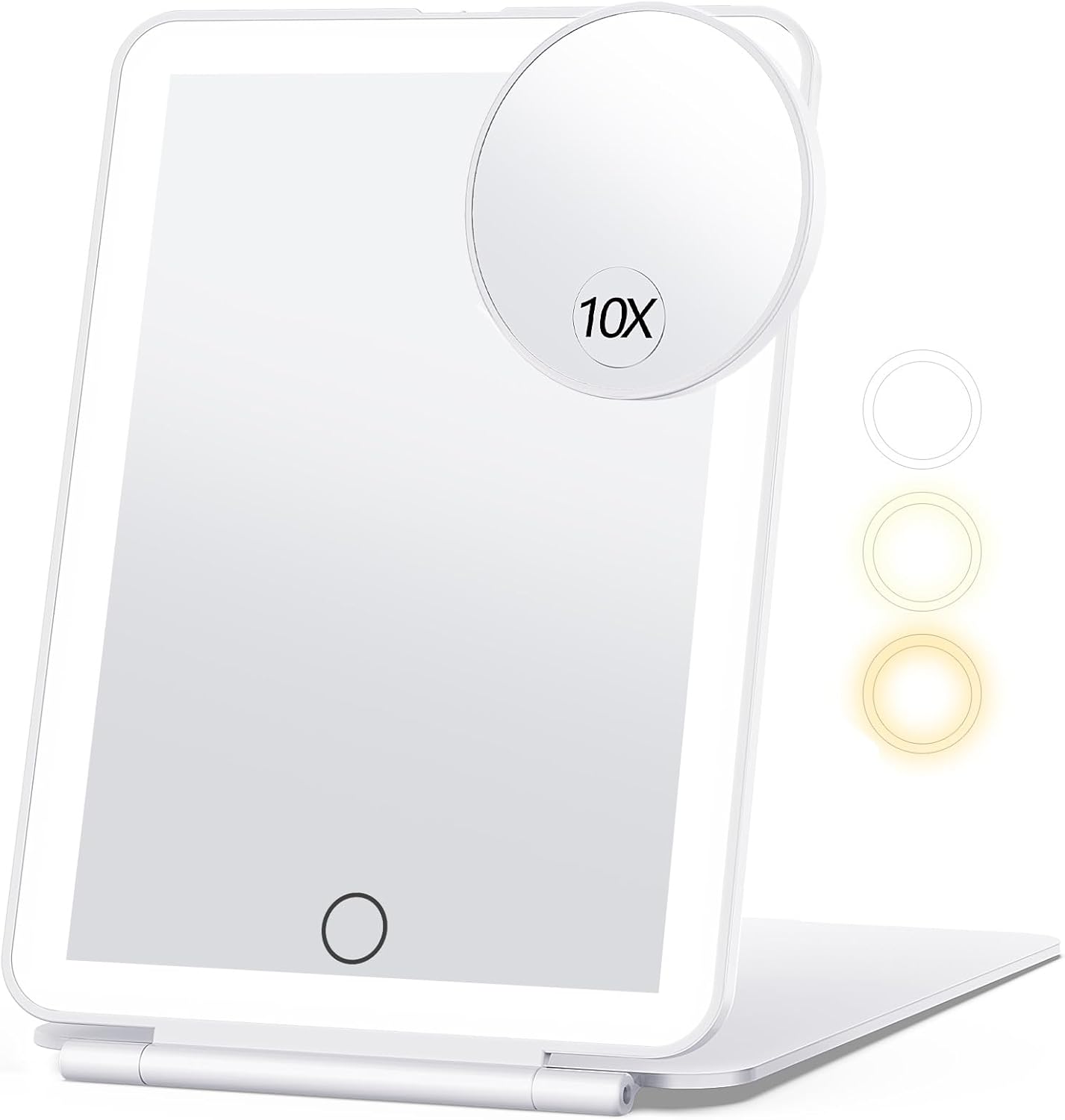 Miroposs Rechargeable LED Travel Makeup Mirror