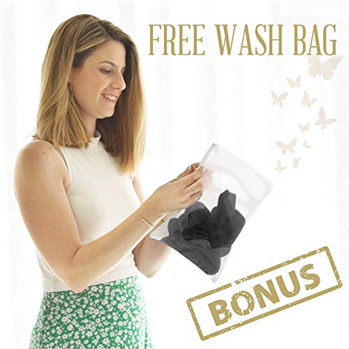 Tia Fey Soft Wash Cloths Set of 6 for Sensitive Skin