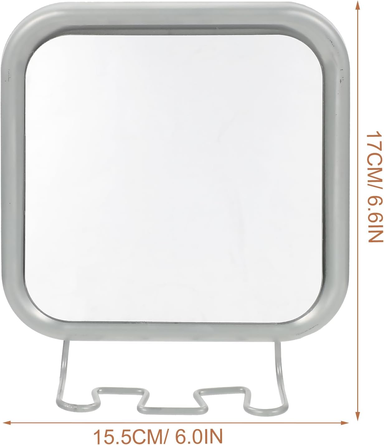 Fogless Shower Mirror for Shaving Strong Suction Compact Design