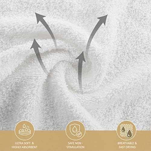 Utopia Towels - Viscose Luxury Wash Cloths Set 12 x 12 Inches