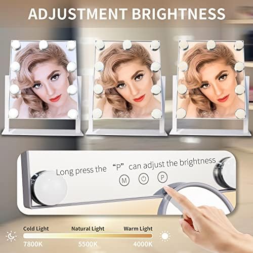 Truly elegant and functional makeup mirror