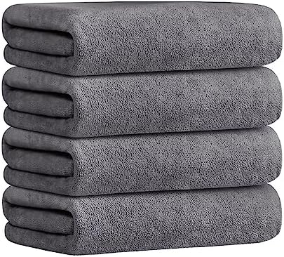 JML Microfiber Bath Towels Set Super Soft Absorbent and Durable