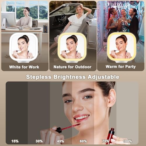 10X Travel Makeup Mirror