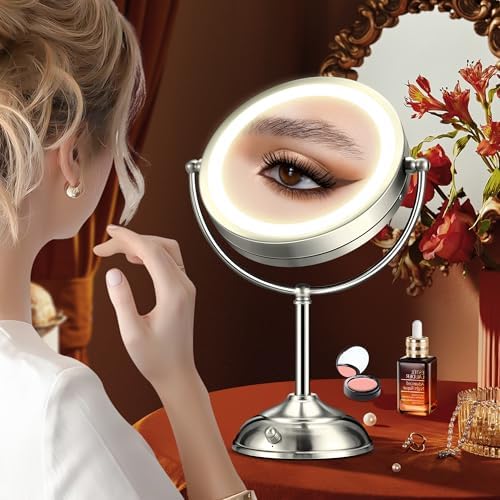 20X Lighted Makeup Mirror Rechargeable 86 Mirror
