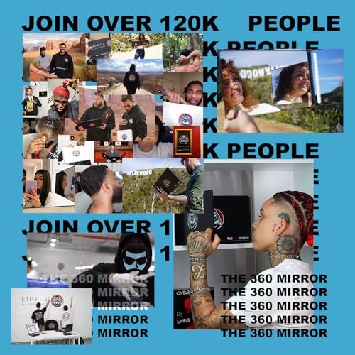 LIPFISBARBERSHOP - 360 Mirror for Self-Haircuts