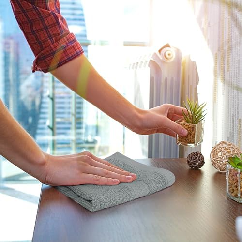 Utopia Towels 12-Pack Premium Wash Cloth Set 12x12