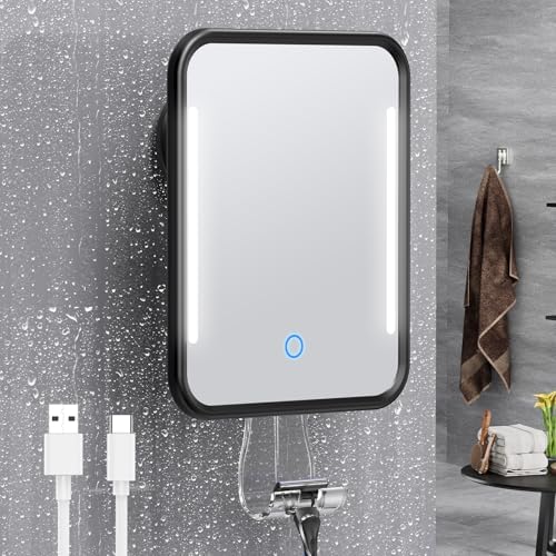 Gospire Heated Shower Mirror Smooth Grooming Experience