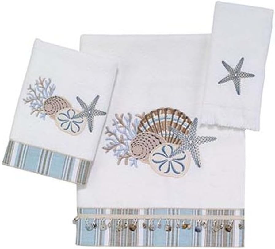 Avanti Linens Fingertip Towels White Pack of 2