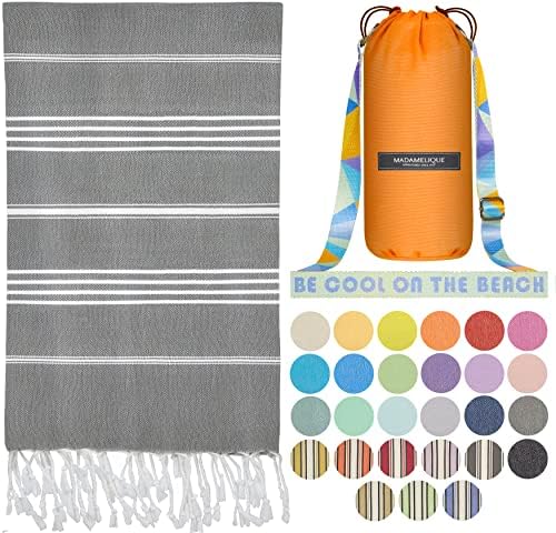 Madamelique Luxury Beach Towels Turkish Style