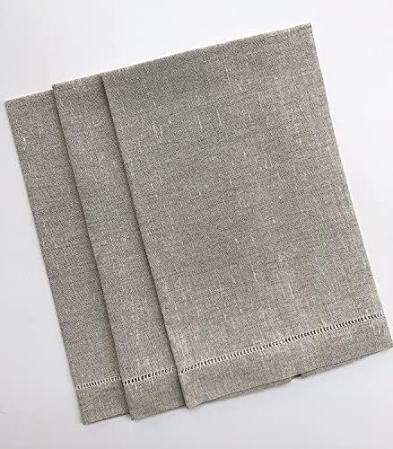 Luxury Linen Hand Towels Set - 14x22