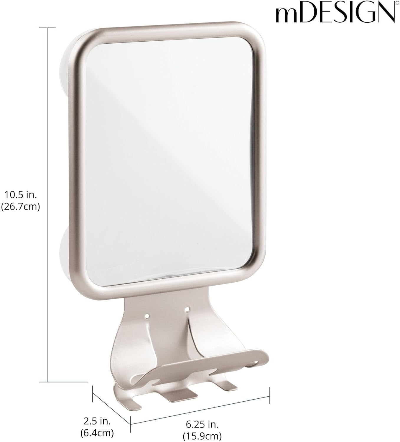 Large Suction Shaving Mirror for Bathroom