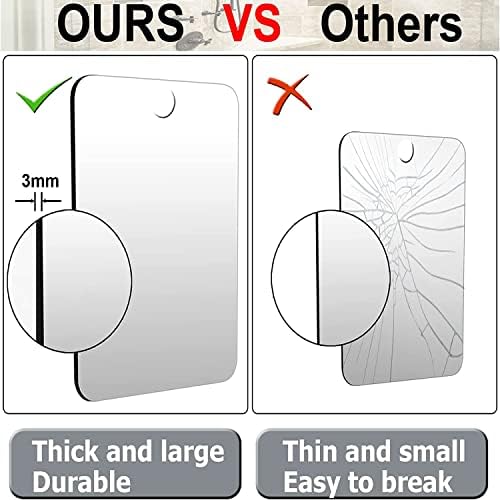 XoYo - Fog-Free Shower Mirror LargeSmall
