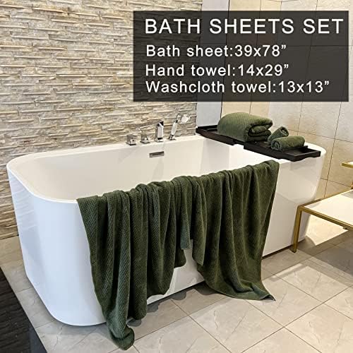 Bath Time Made Relaxing Luxury Oversized Towels for Adults