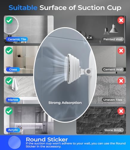 Gospire Heated Shower Mirror