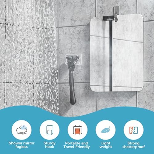 LeaOcaao Fogless Shower Mirror