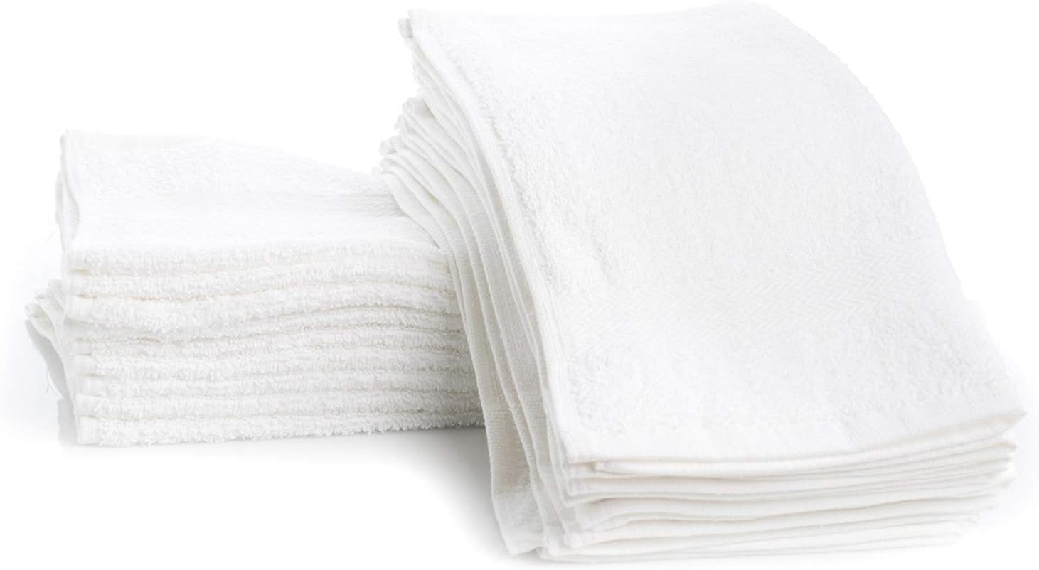 Simpli-Magic Cotton Washcloth 12x12 40 Pack