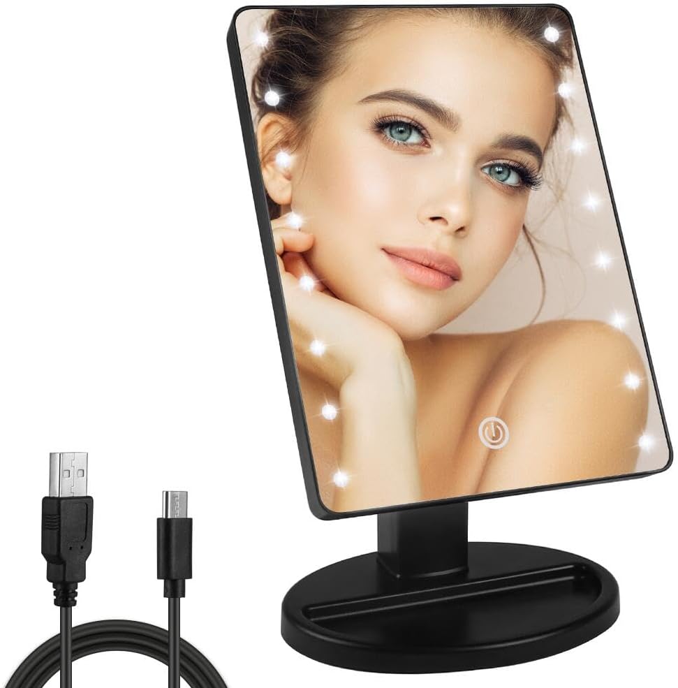 KAKULO --- Lighted Makeup Mirror with Lights