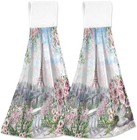 Sleek Paris Eiffel Tower Kitchen Towels for Home Decor