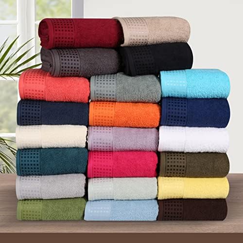 Chic 100 Cotton Oversized Bath Towel Set for Daily Use