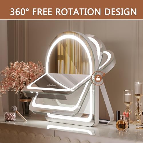 Vanity Mirror with Lights ArchedLED Makeup Mirror with Smart Touch